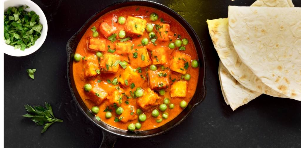 matar paneer recipe