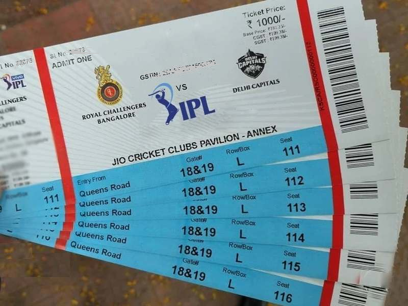 IPL 2023 ticket,