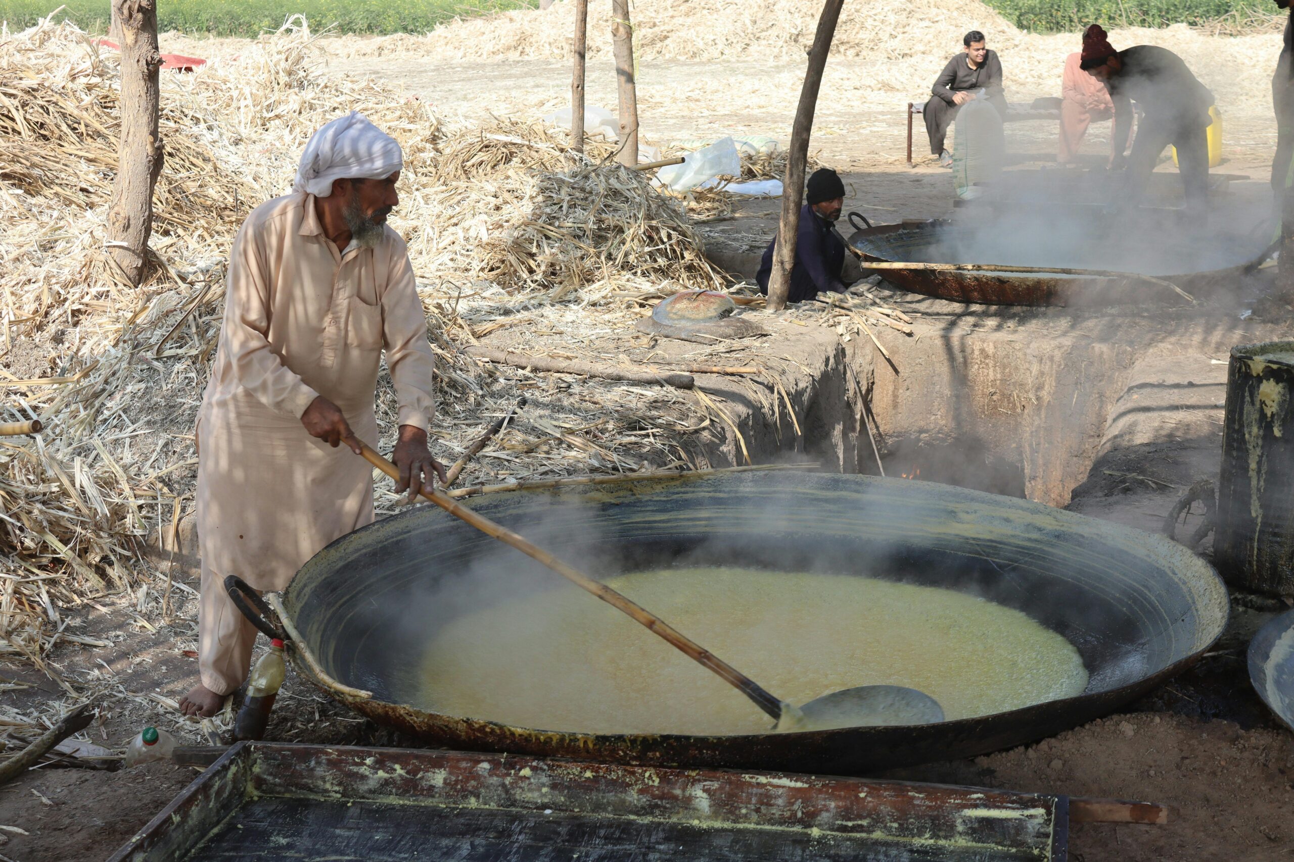 Jaggery production